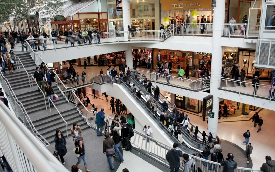 Managing visitor flows in shopping centres