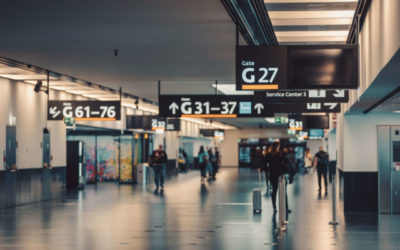 Managing passenger flows with AI