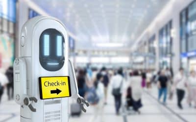 Airports: reduction of waiting times and traffic evolution