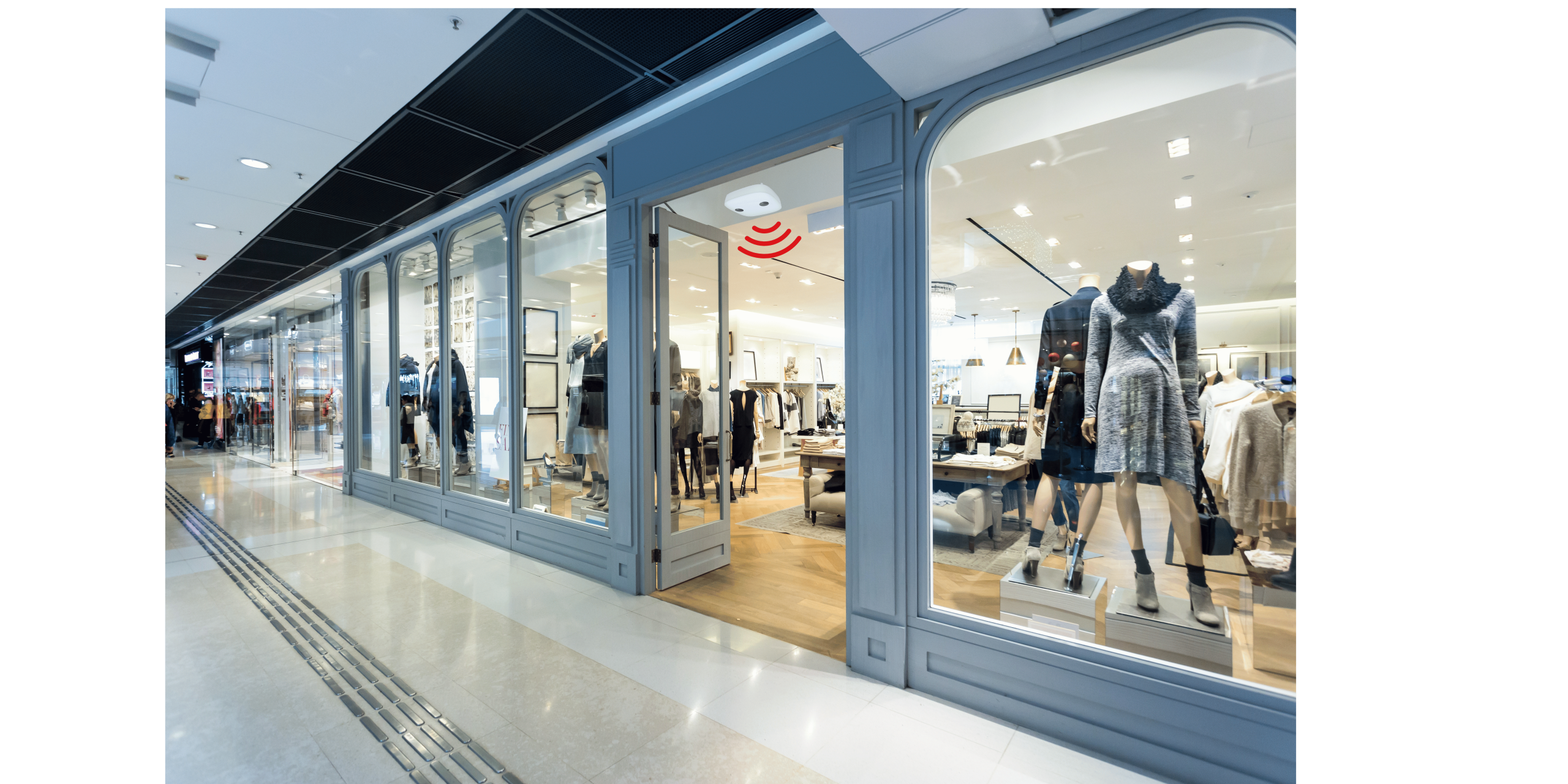 Shopping malls must implement security measures to protect visitors and give them optimal confidence.